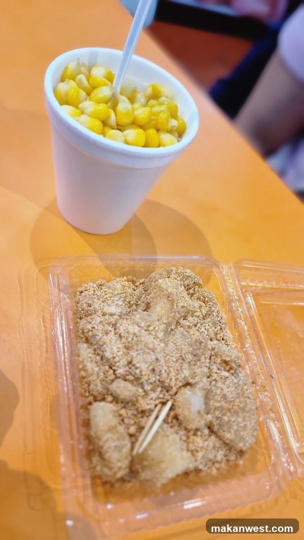 Food on table