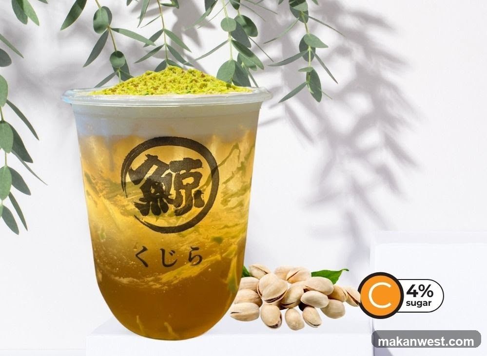 Pistachio drink with 4% sugar