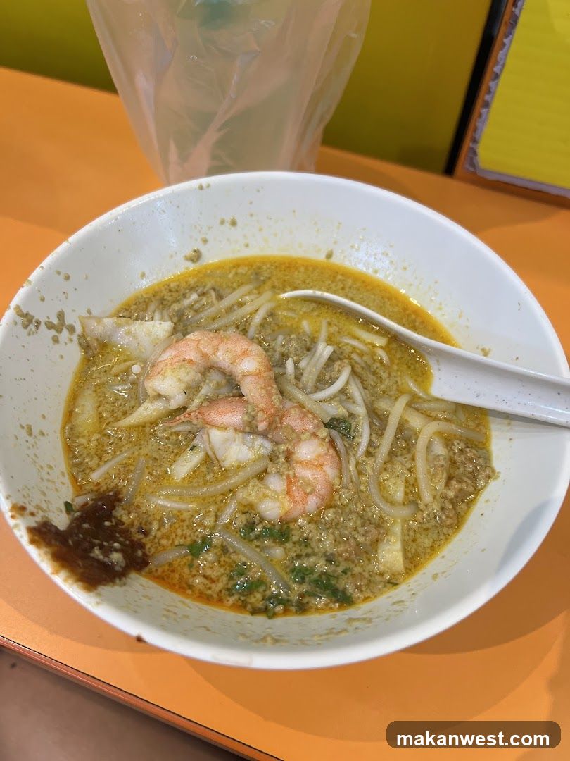 Laksa with Shrimp