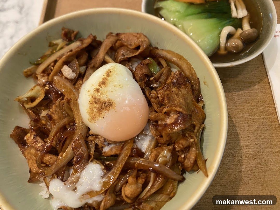 Savory Rice Bowl with Poached Egg