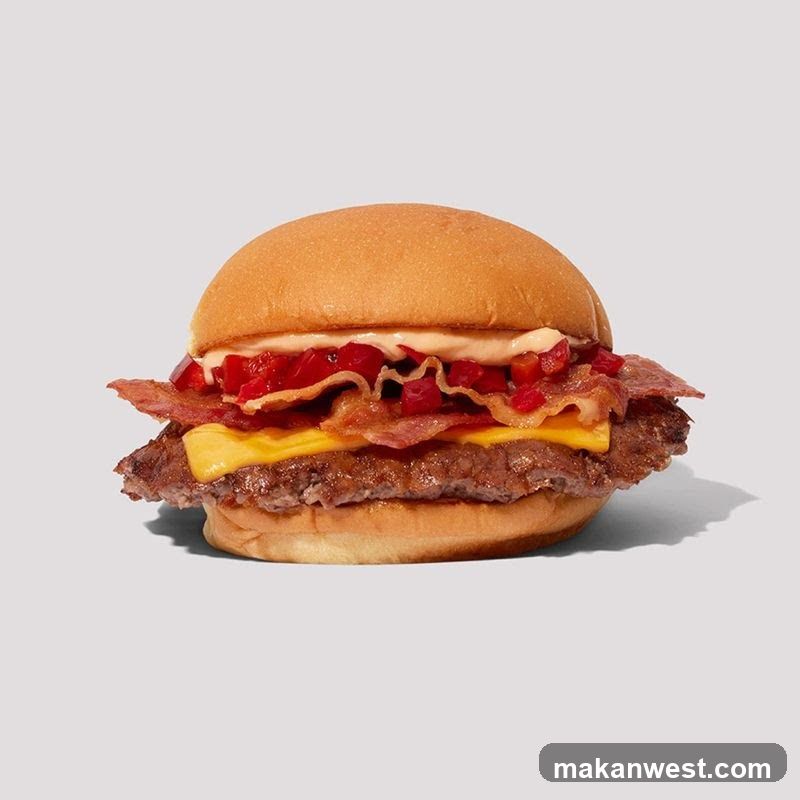 Burger with Bacon and Cheese