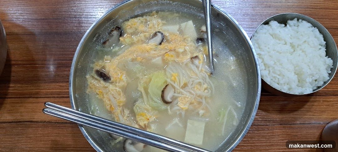 Korean Soup and Rice