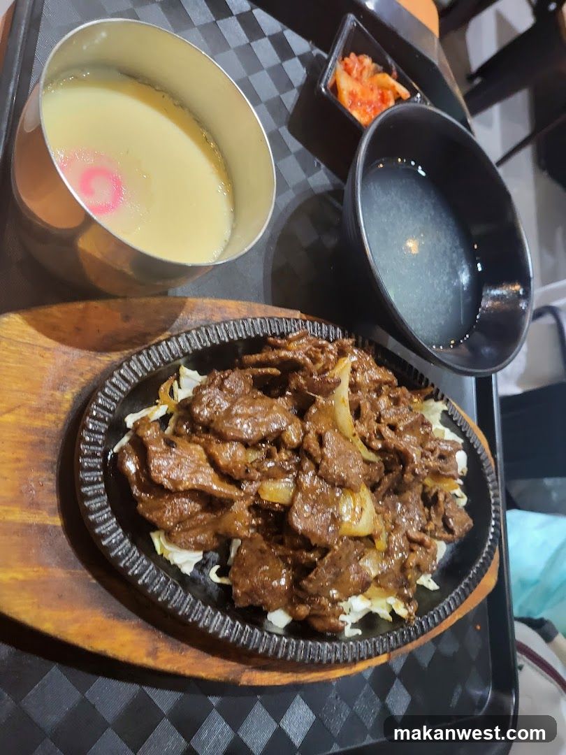 Sizzling Beef Platter with Sides