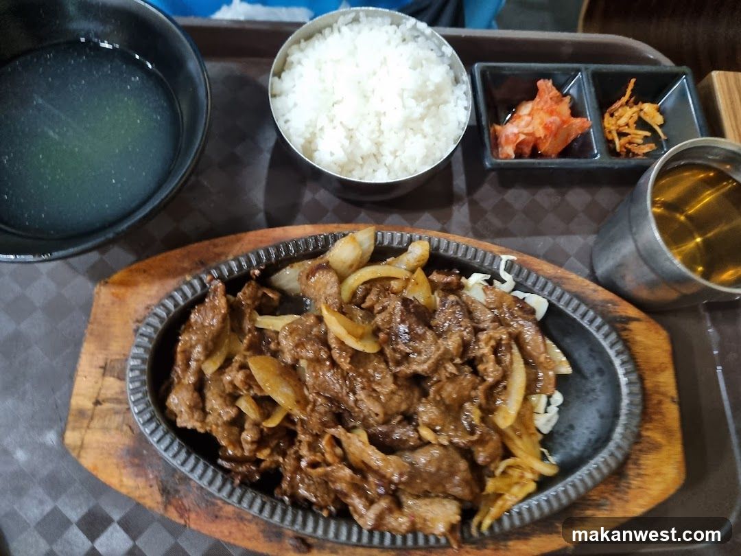 Sizzling Beef and Rice
