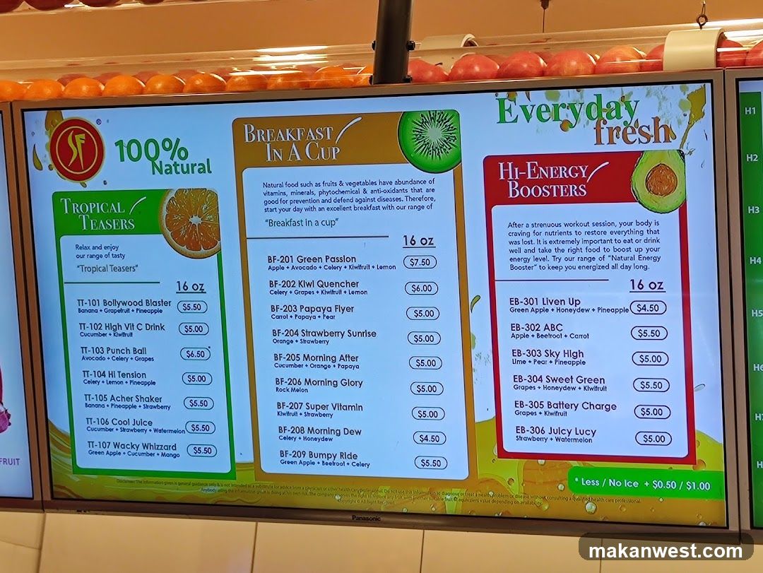 SF Fruits & Juices