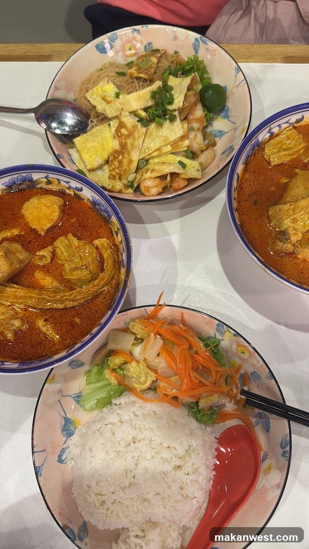 Three Bowls of Food