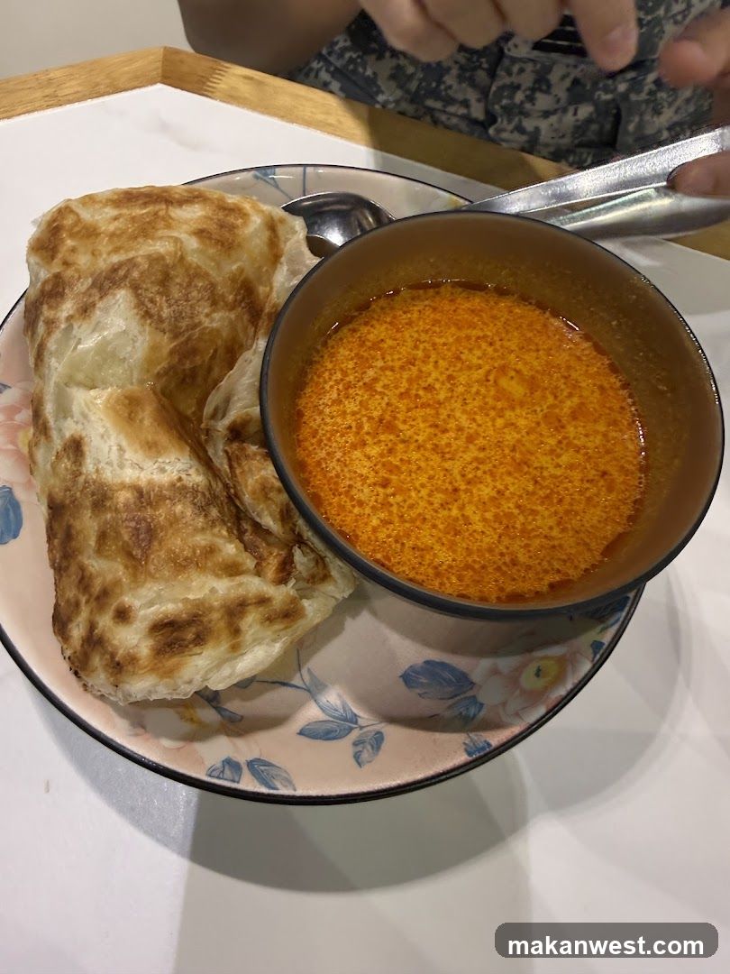 Roti Canai with Curry