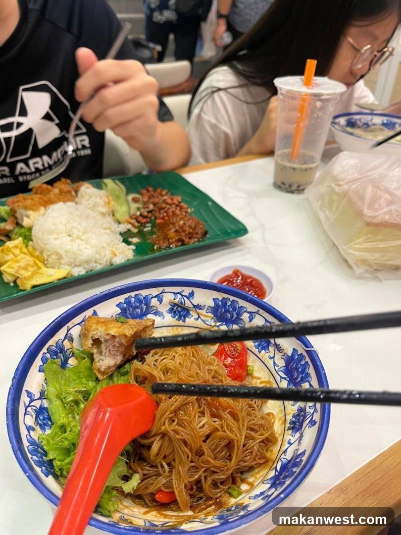Noodles and Rice Dish