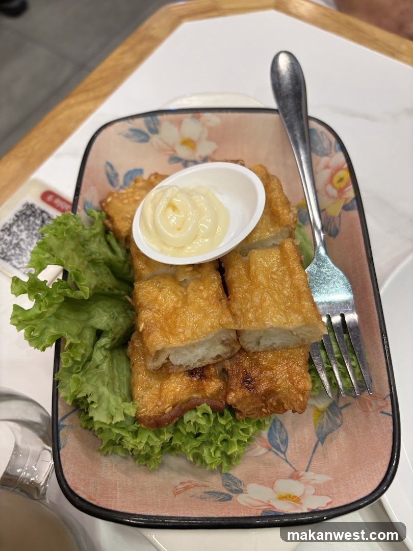 Fried Bread with Mayonnaise