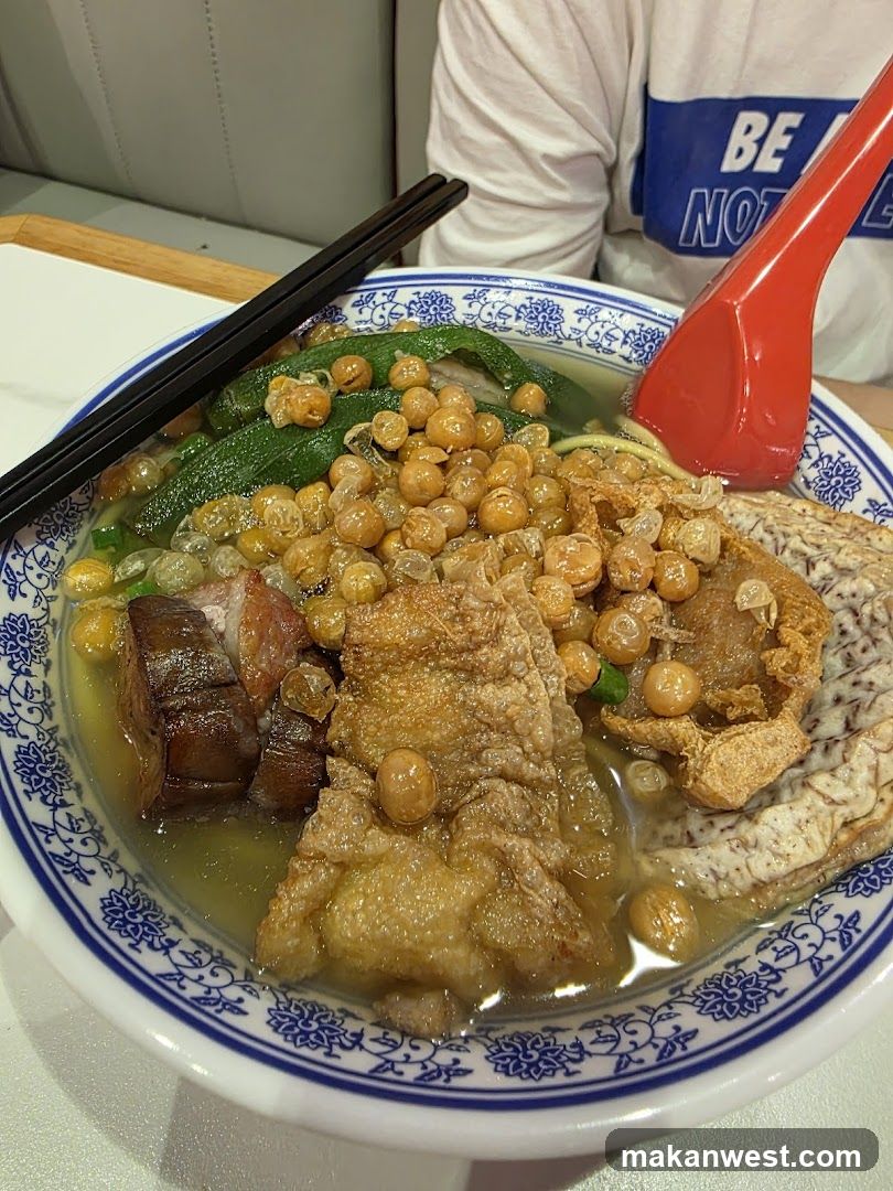 Noodle Soup with Various Toppings