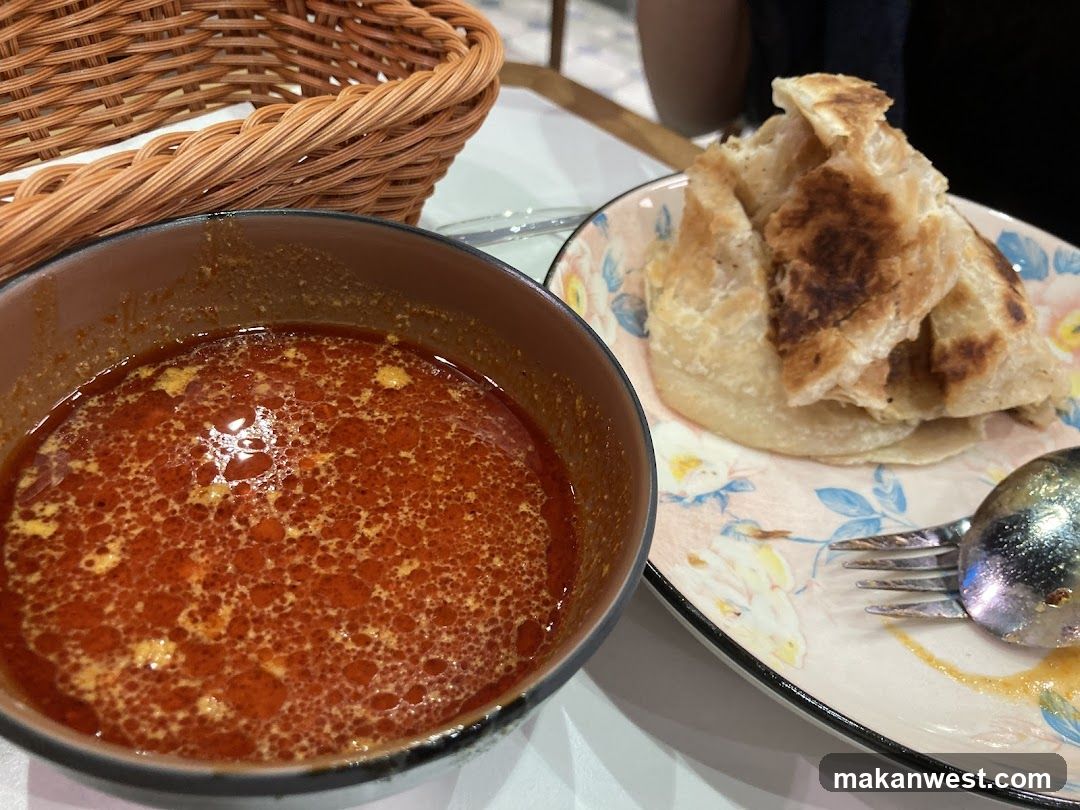 Roti Canai with Curry