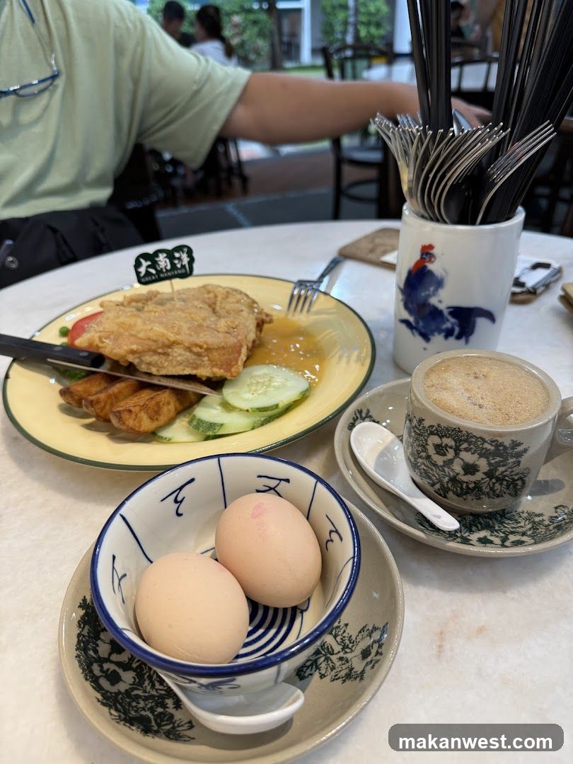 Table with Food and Drink