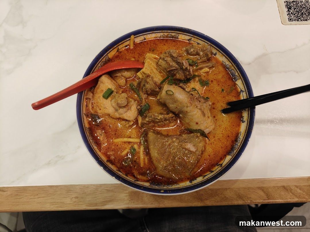 Bowl of Curry Noodles