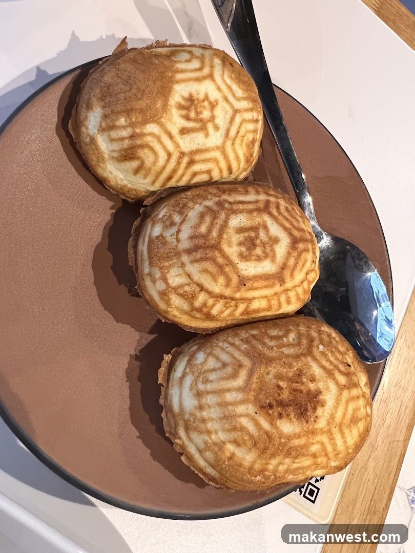 Pancakes with Geometric Pattern