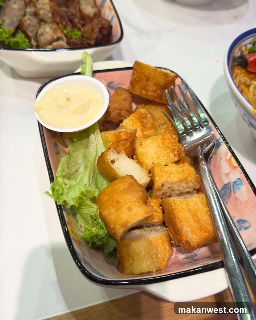 Fried Food Platter with Dip