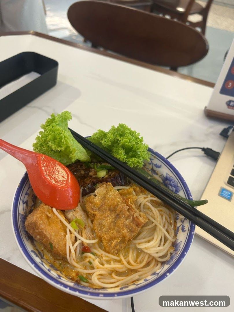 Noodle Soup with Tofu and Vegetables