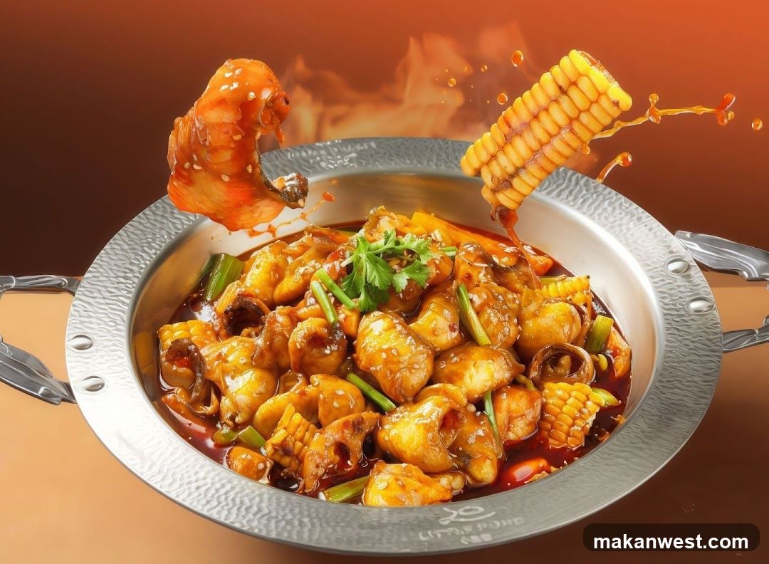 Spicy Braised Fish with Corn