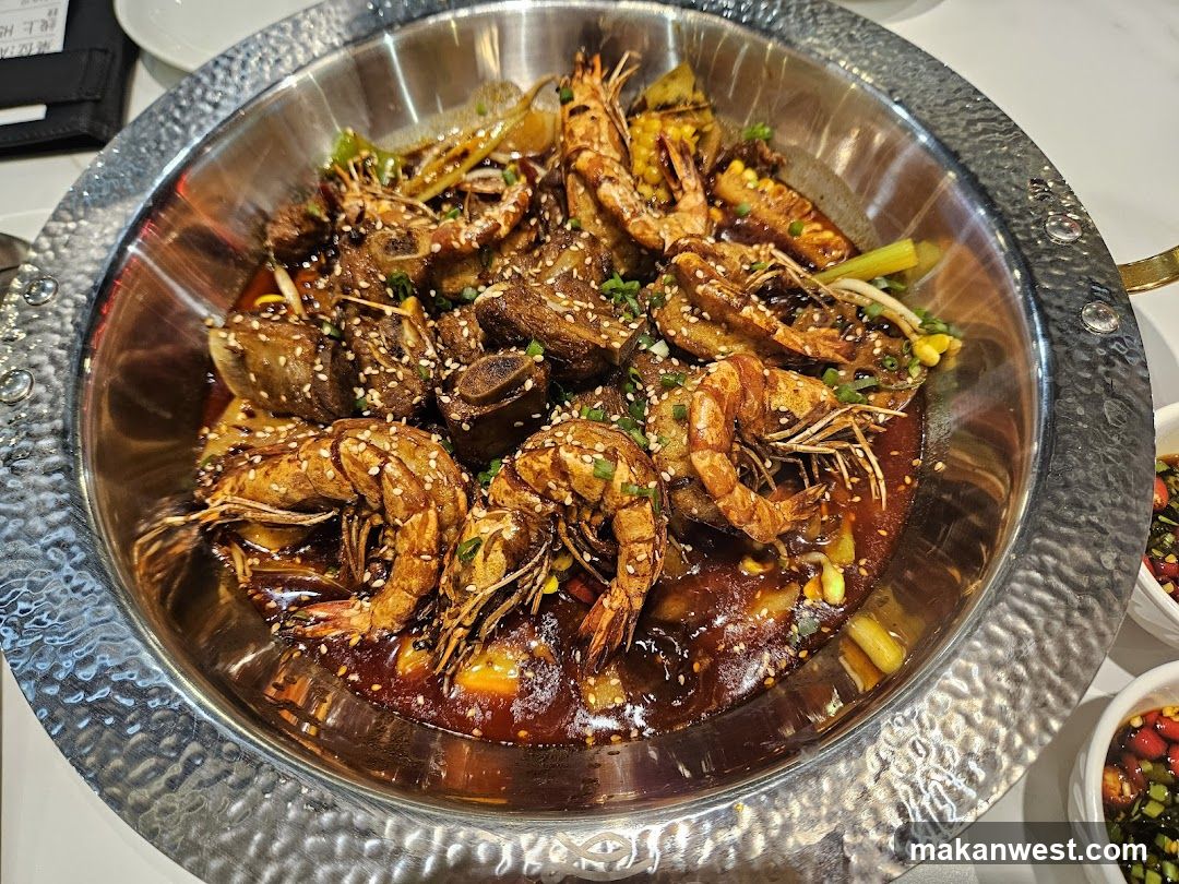 Spicy Shrimp and Ribs