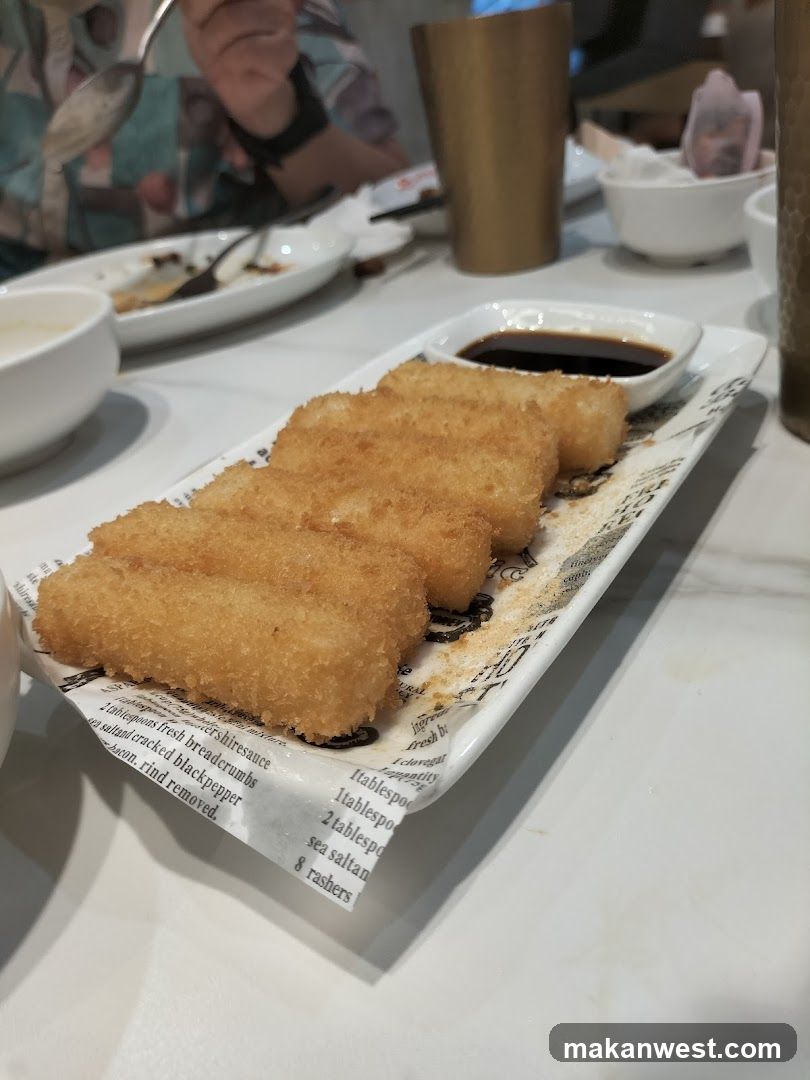 Fried Food with Dipping Sauce