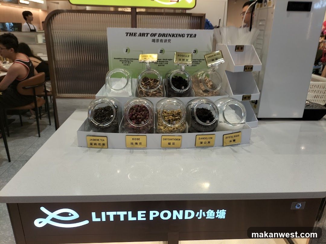 Tea Ingredients Display