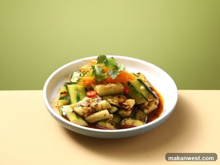Smashed Cucumber Salad