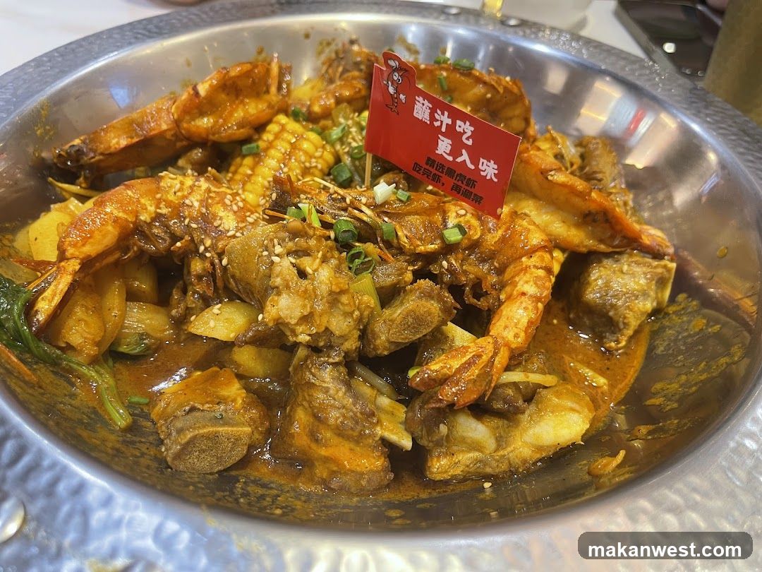 Spicy Shrimp and Ribs