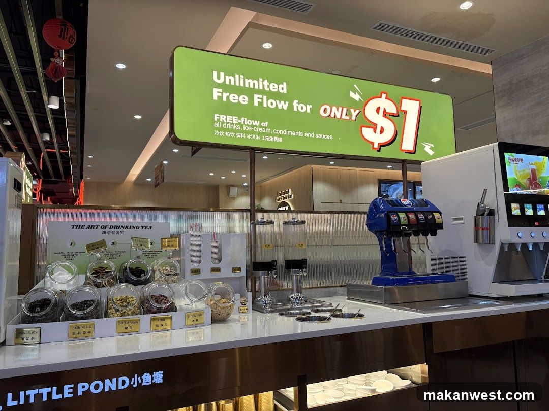 Unlimited Free Flow Drink Station
