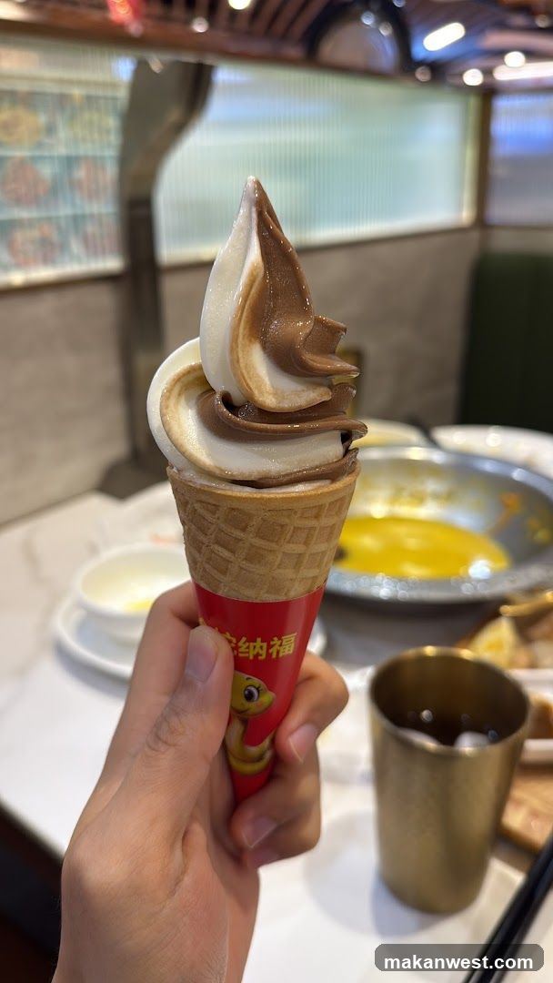 Soft Serve Ice Cream Cone