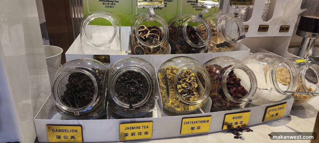 Tea Ingredients Display