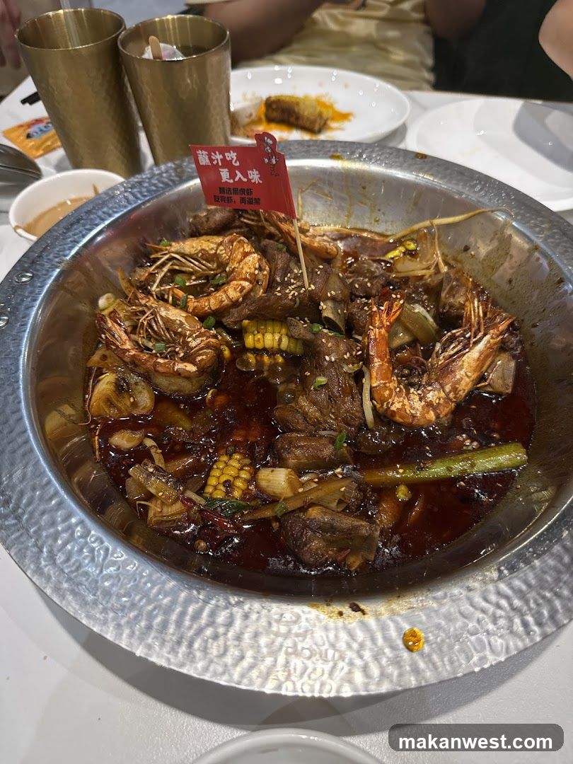 Spicy Seafood and Meat Dish