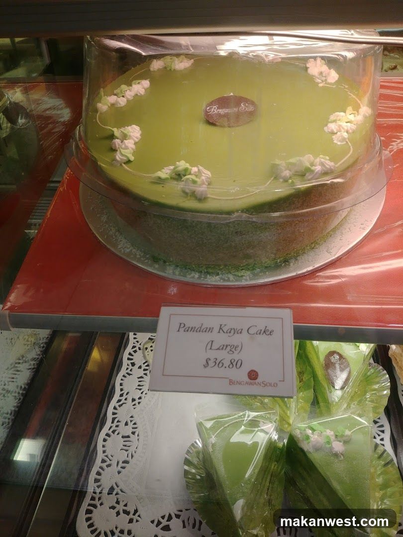 Pandan Kaya Cake