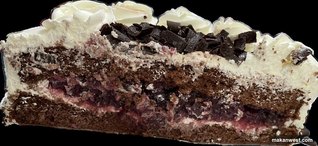 Slice of Black Forest Cake