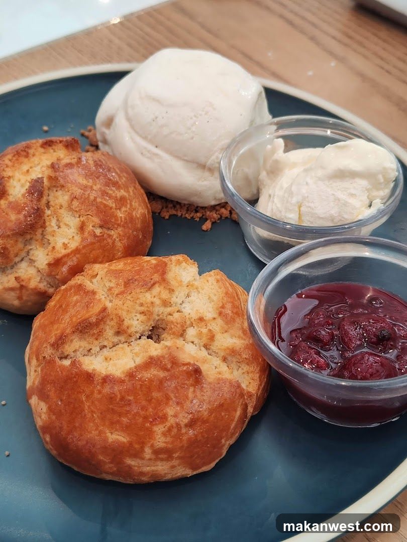 Scones with Cream and Jam