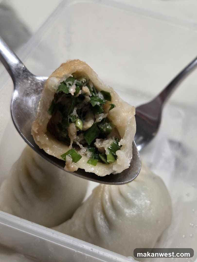 Dumplings on a Spoon