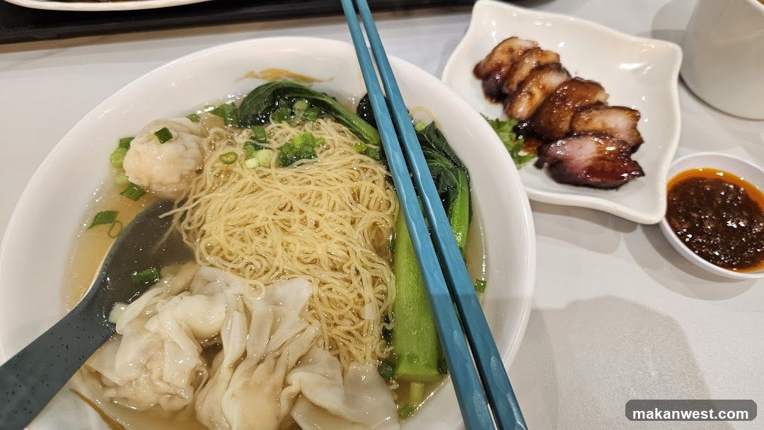 Wonton Noodle Soup with Char Siu
