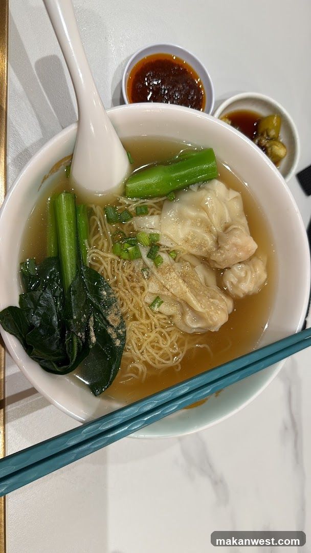 Wonton Noodle Soup