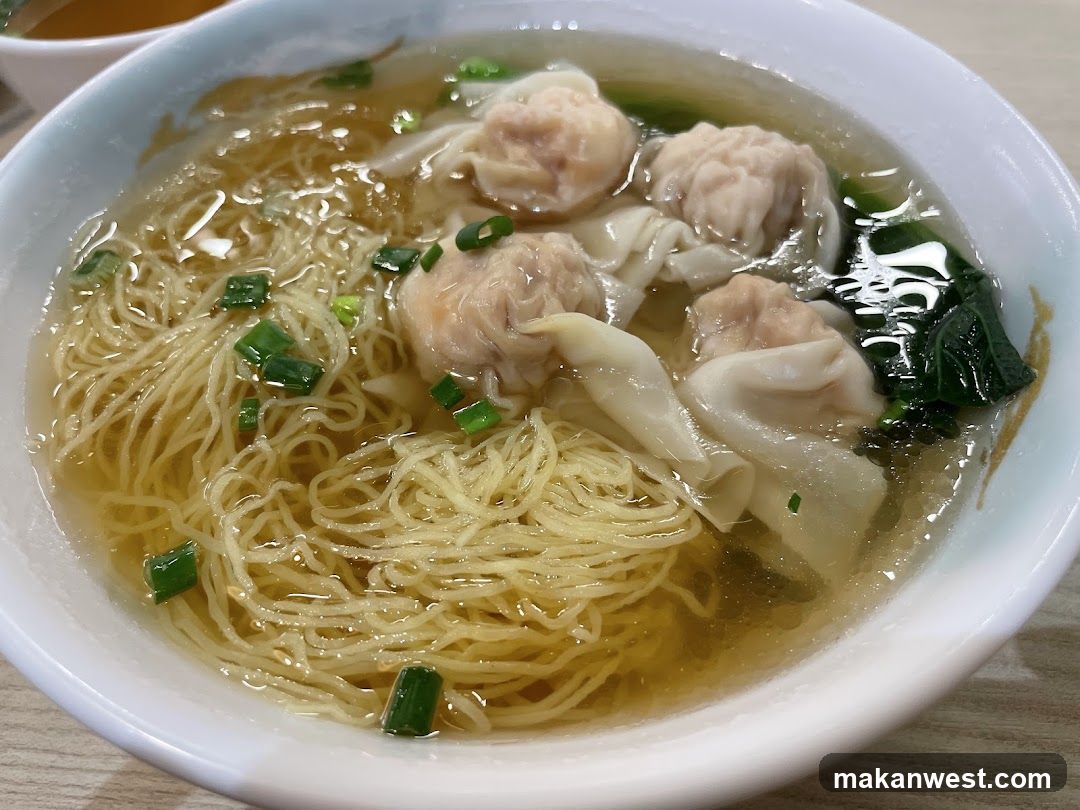 Wonton Noodle Soup