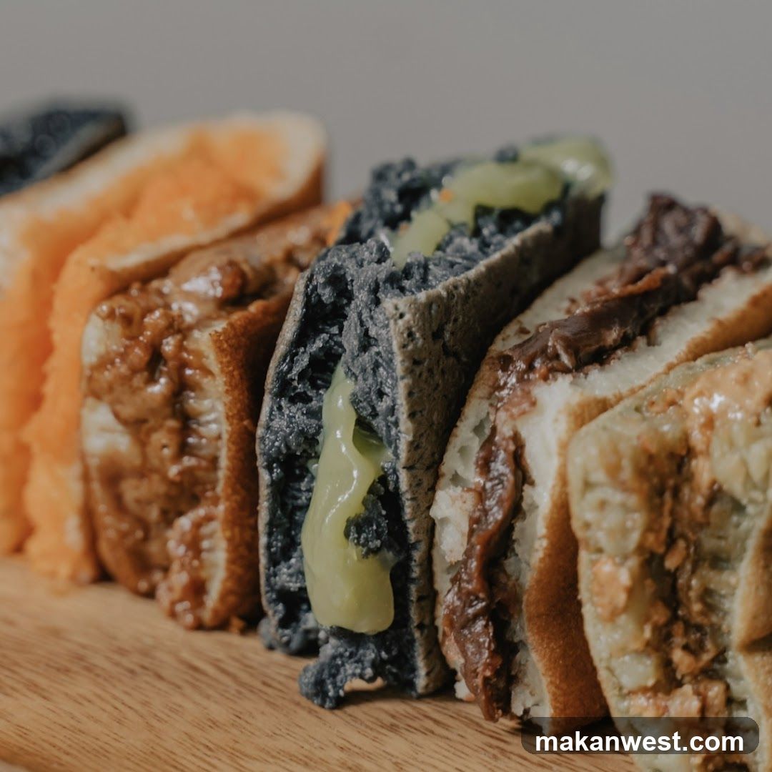 Assortment of Sweet Sandwiches