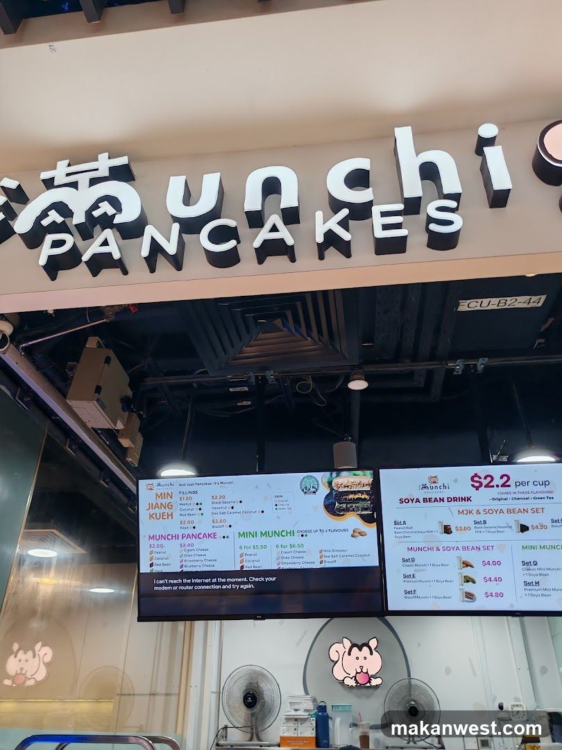 Munchi Pancakes Menu