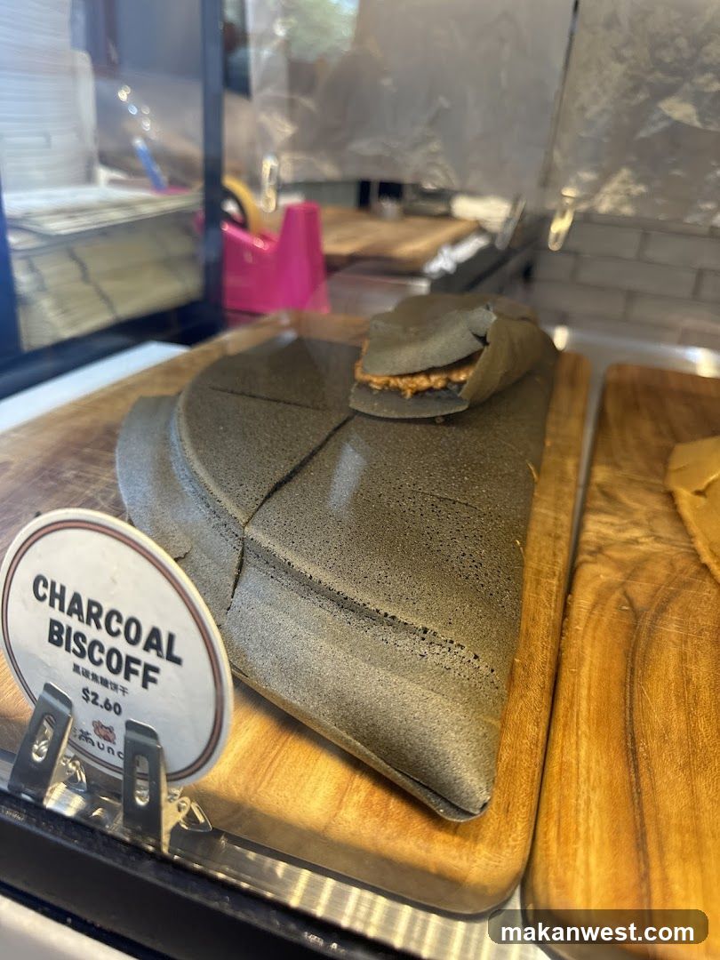 Charcoal Biscoff