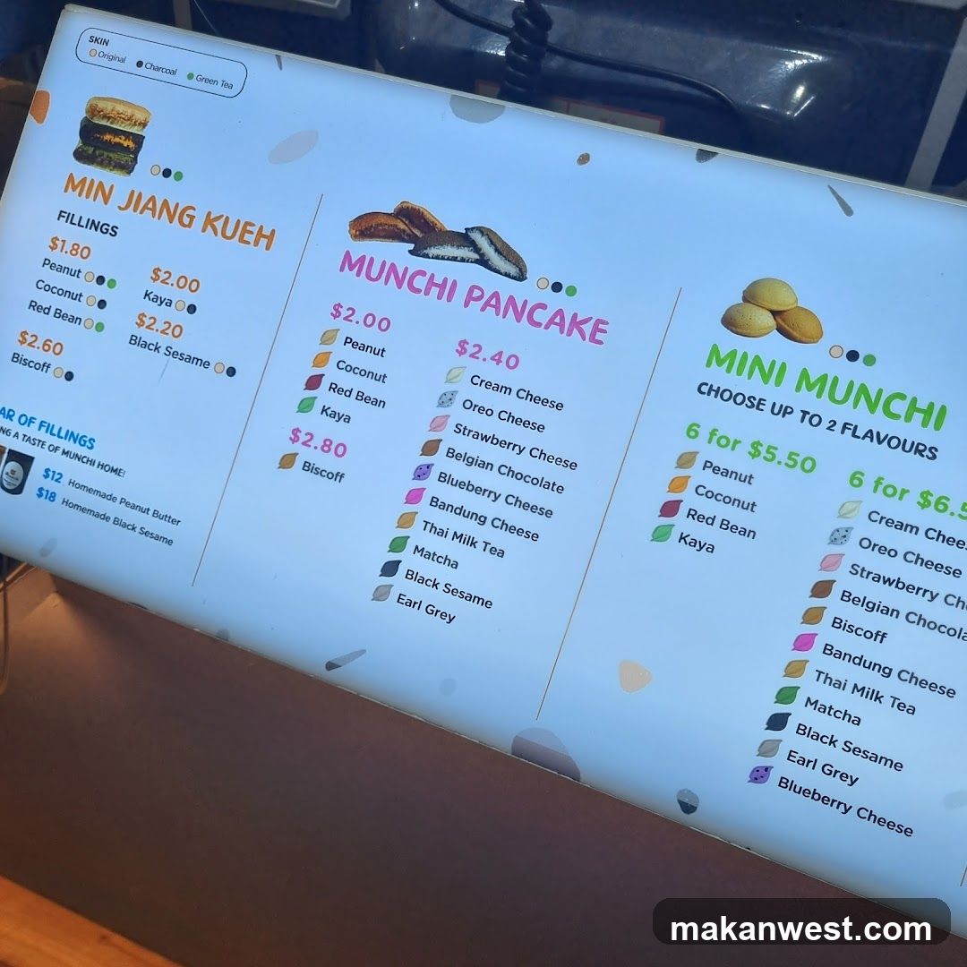 Munchi Menu