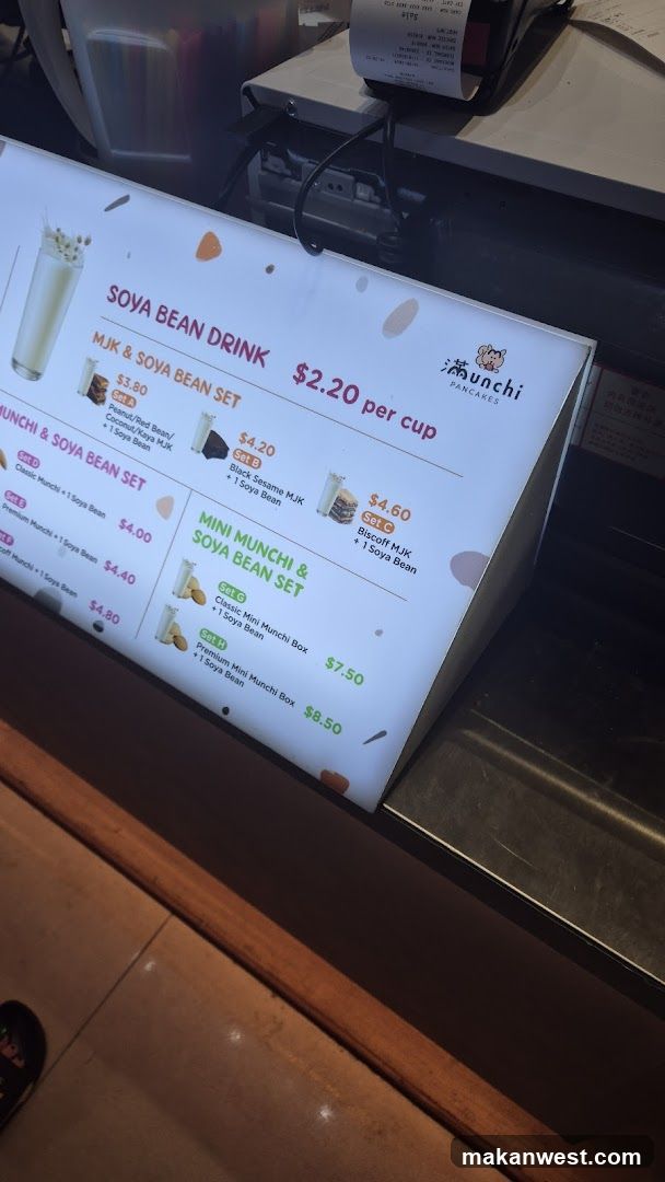 Unchi Pancakes Menu