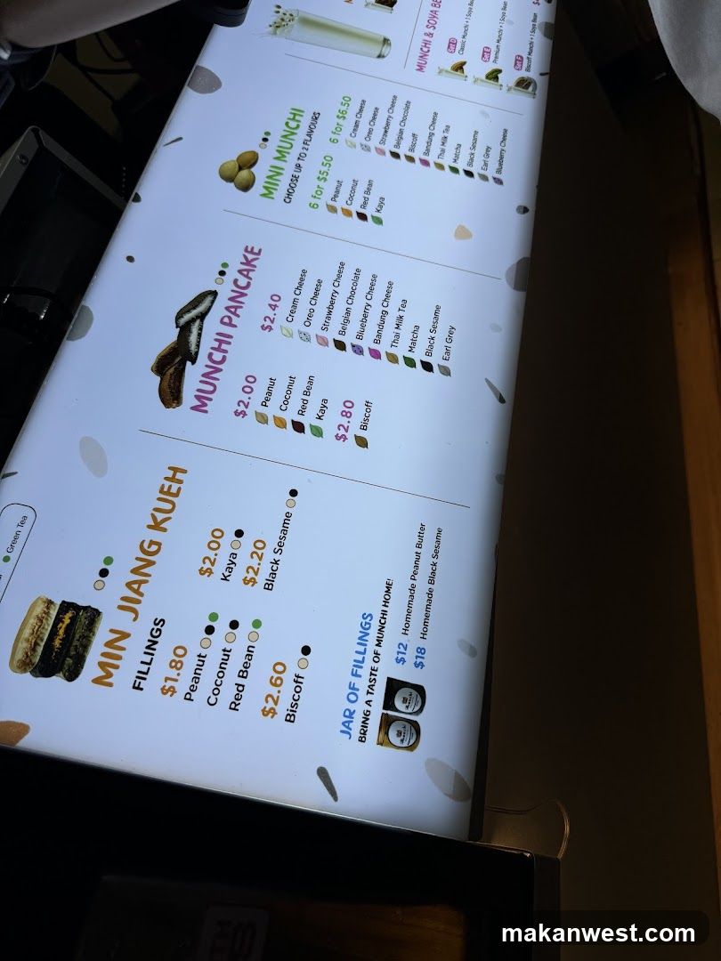 Munchi Menu