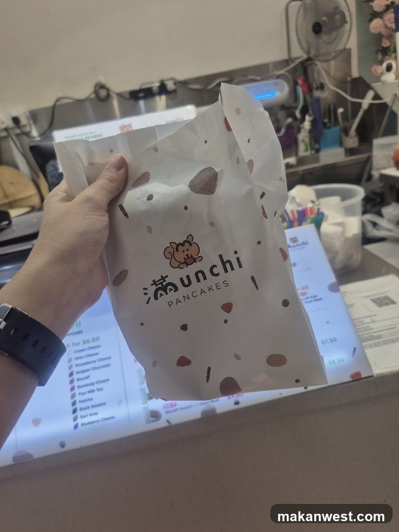Pancake Bag and Menu