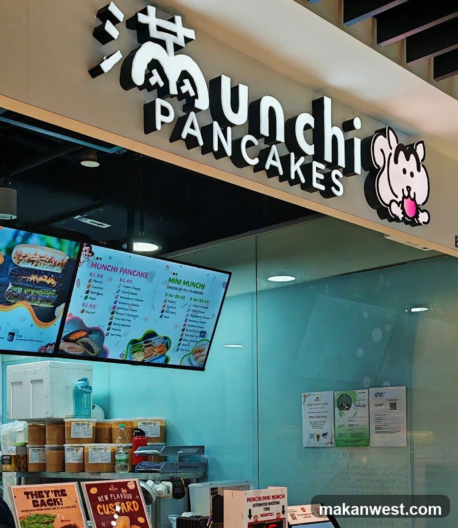 Munchi Pancakes Menu