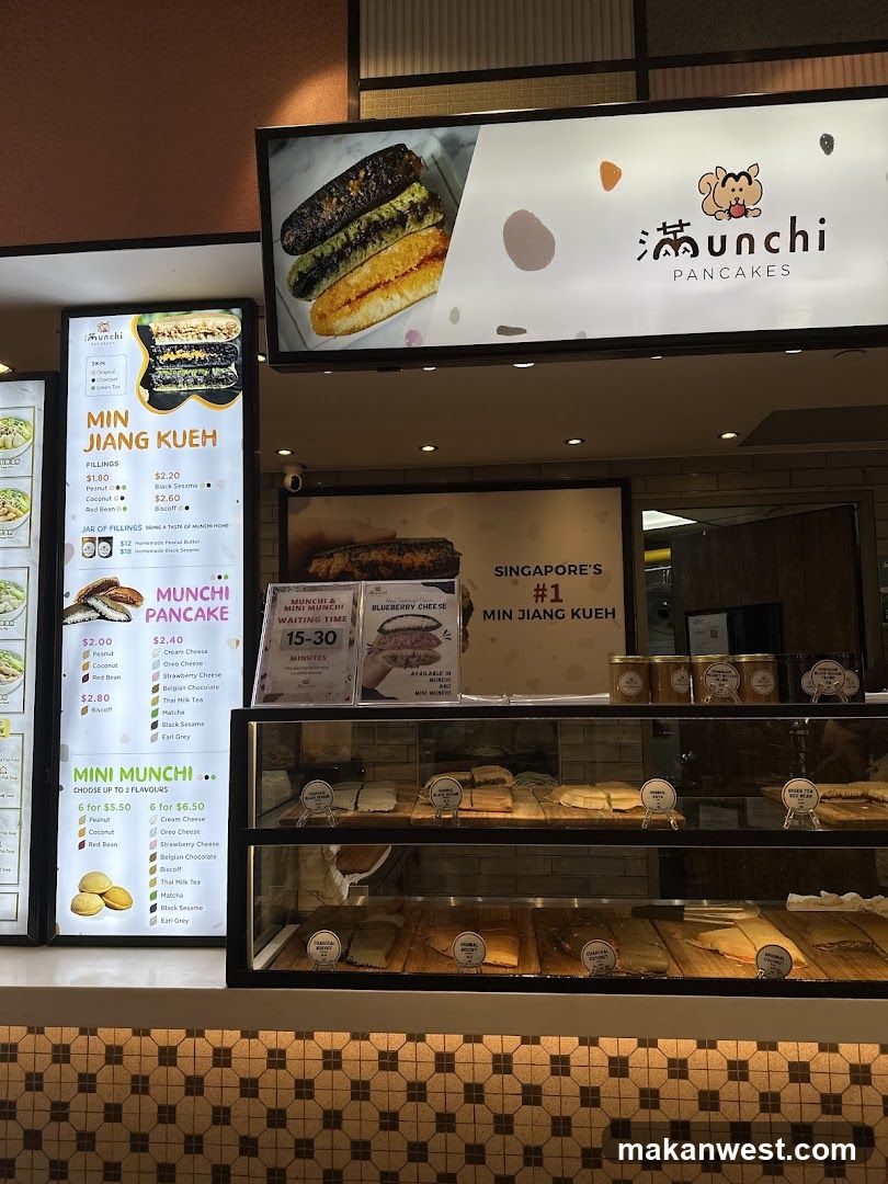 Munchi Pancakes Menu