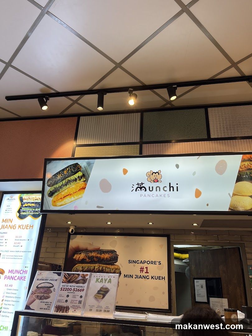 Munchi Pancakes Menu