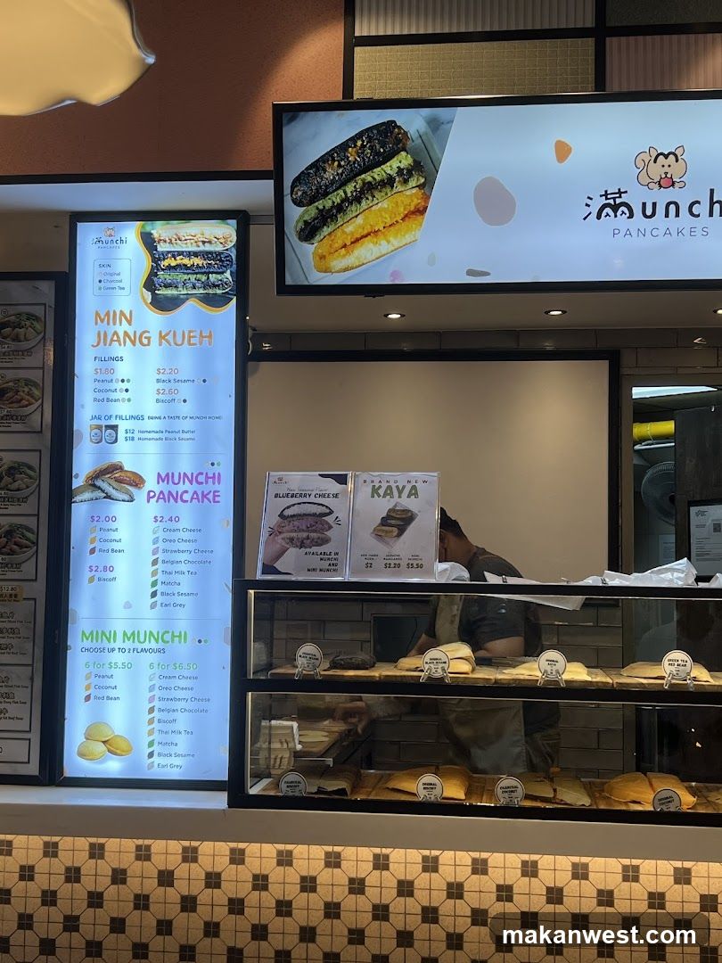 Munchi Pancakes Menu