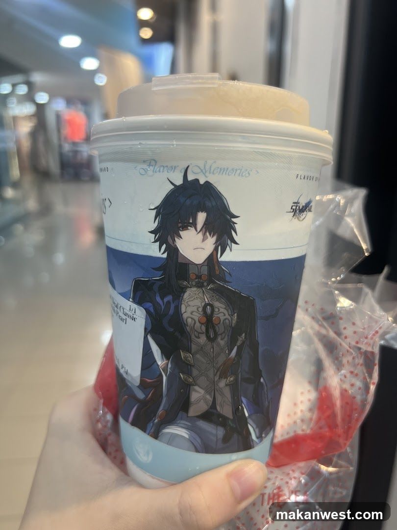 Beverage Cup with Anime Character