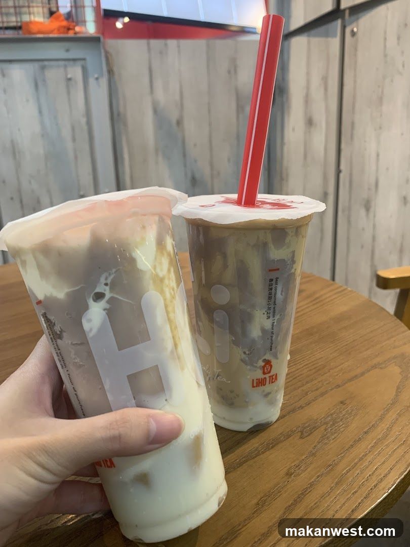 Two Bubble Teas